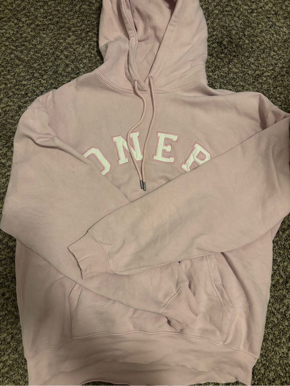 Oner Active Light Pink Pullover Hoodie